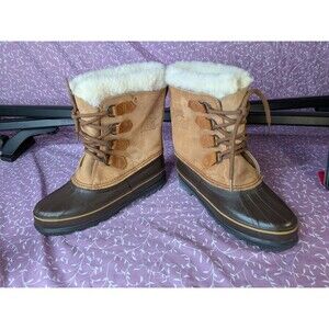 Vintage New Without Box Sorel Alpine Made In Canada Boots Size 8